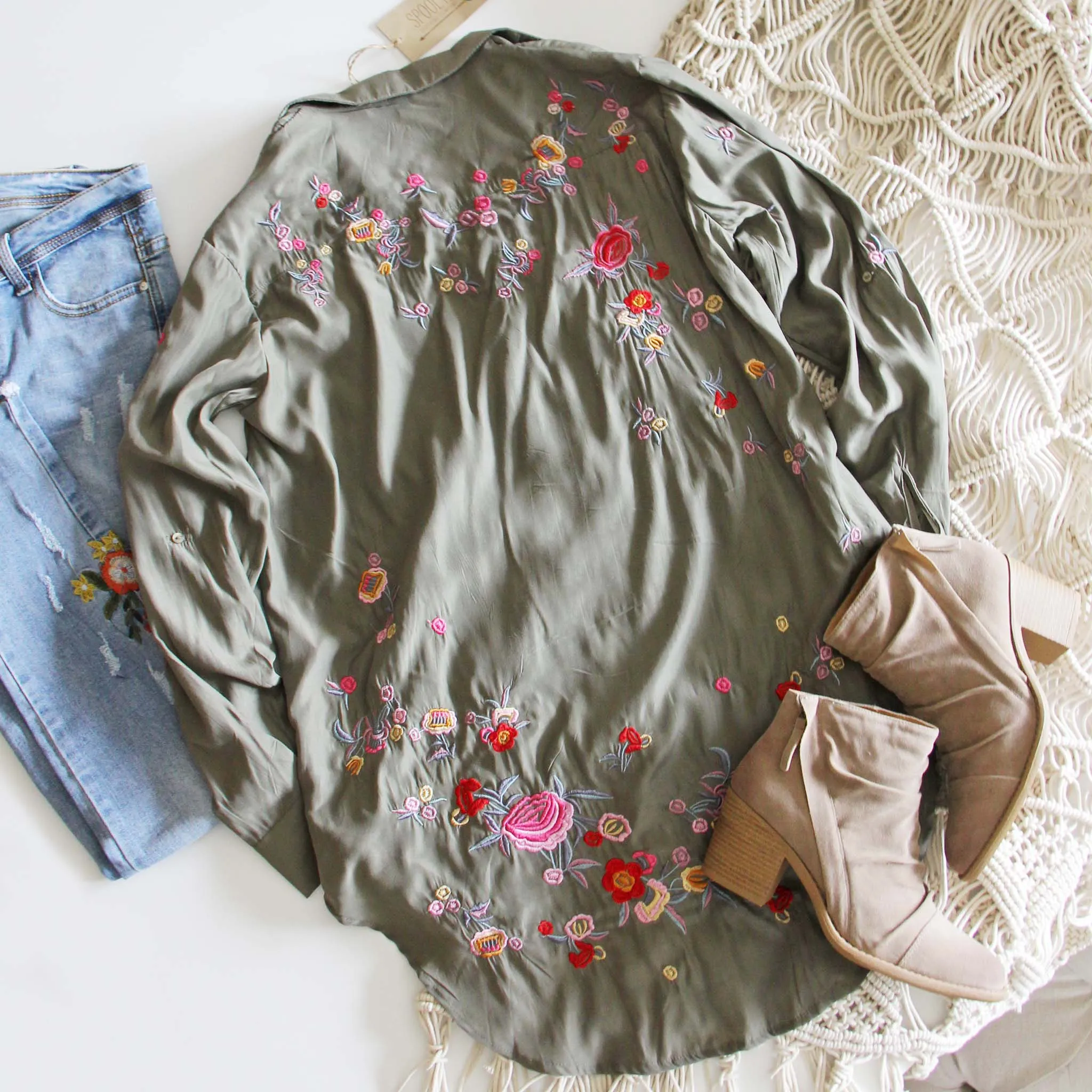 Sage & Vine Boyfriend Shirt