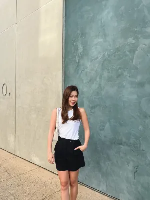 Soft Matte Seamless Slash Top