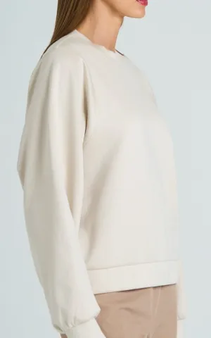 Soft Stitch Detail Sweatshirt