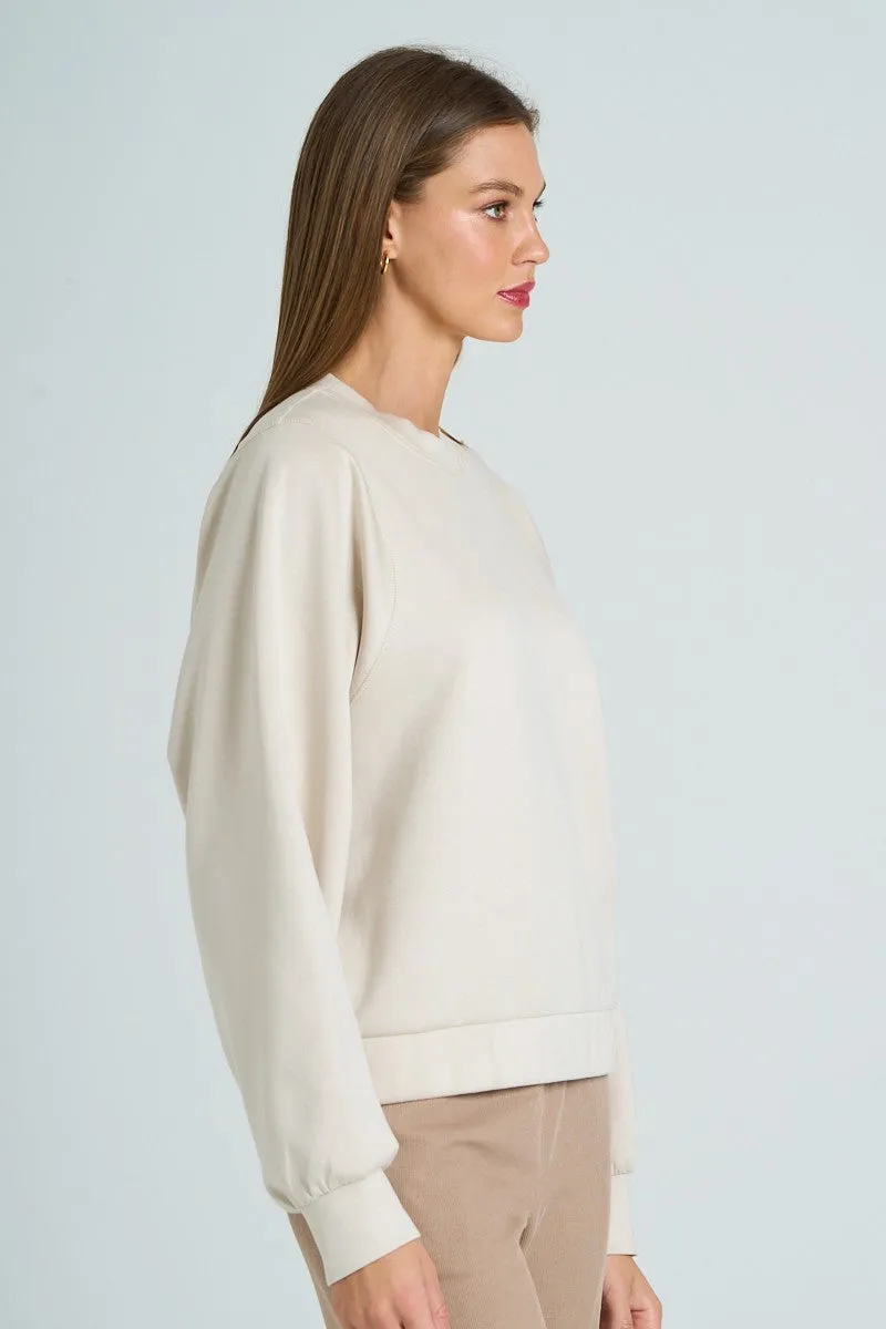 Soft Stitch Detail Sweatshirt
