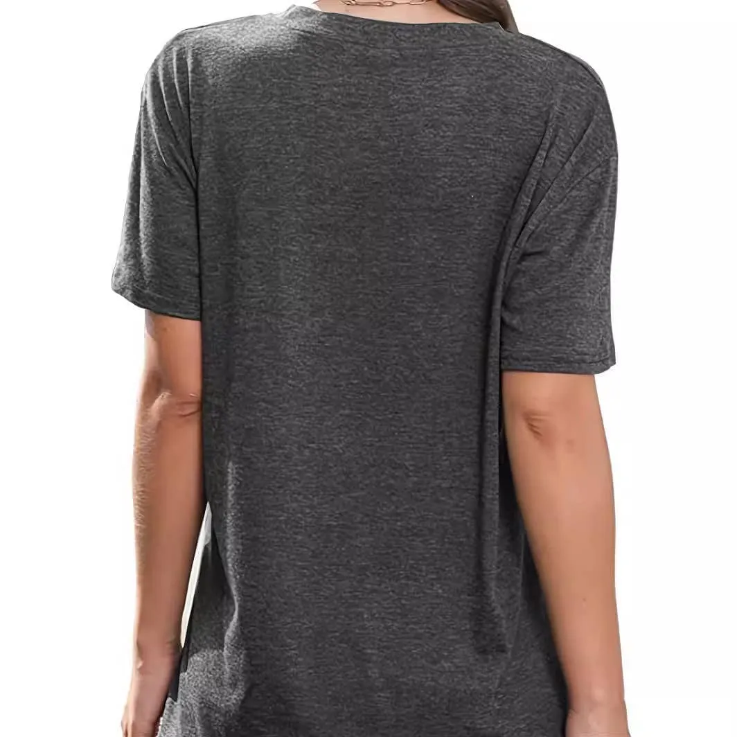 Stylish Faith Can Move Mountains Crewneck T-Shirt