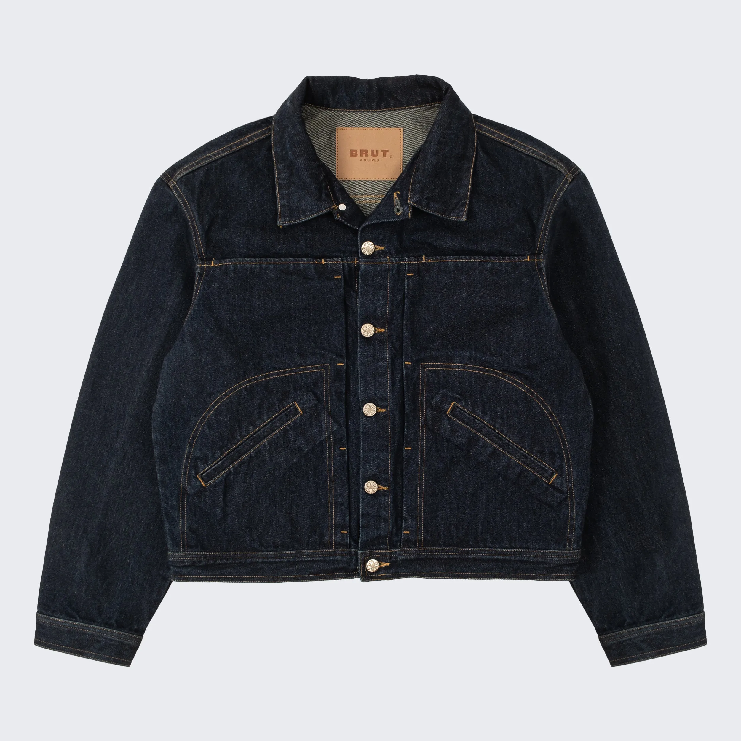 THE PLEATED DENIM JACKET