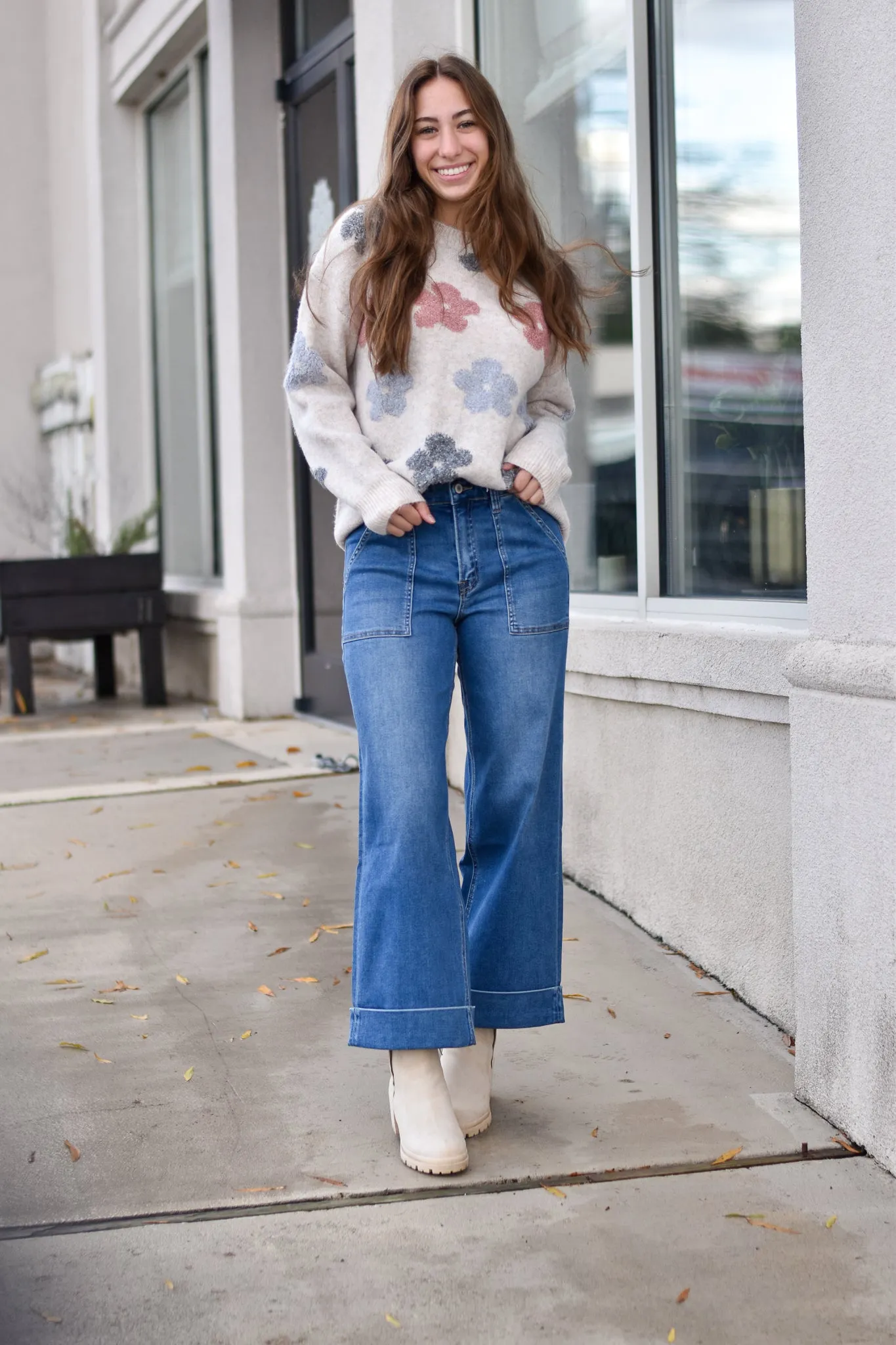 Vervet High Rise Soft Baggy Jeans