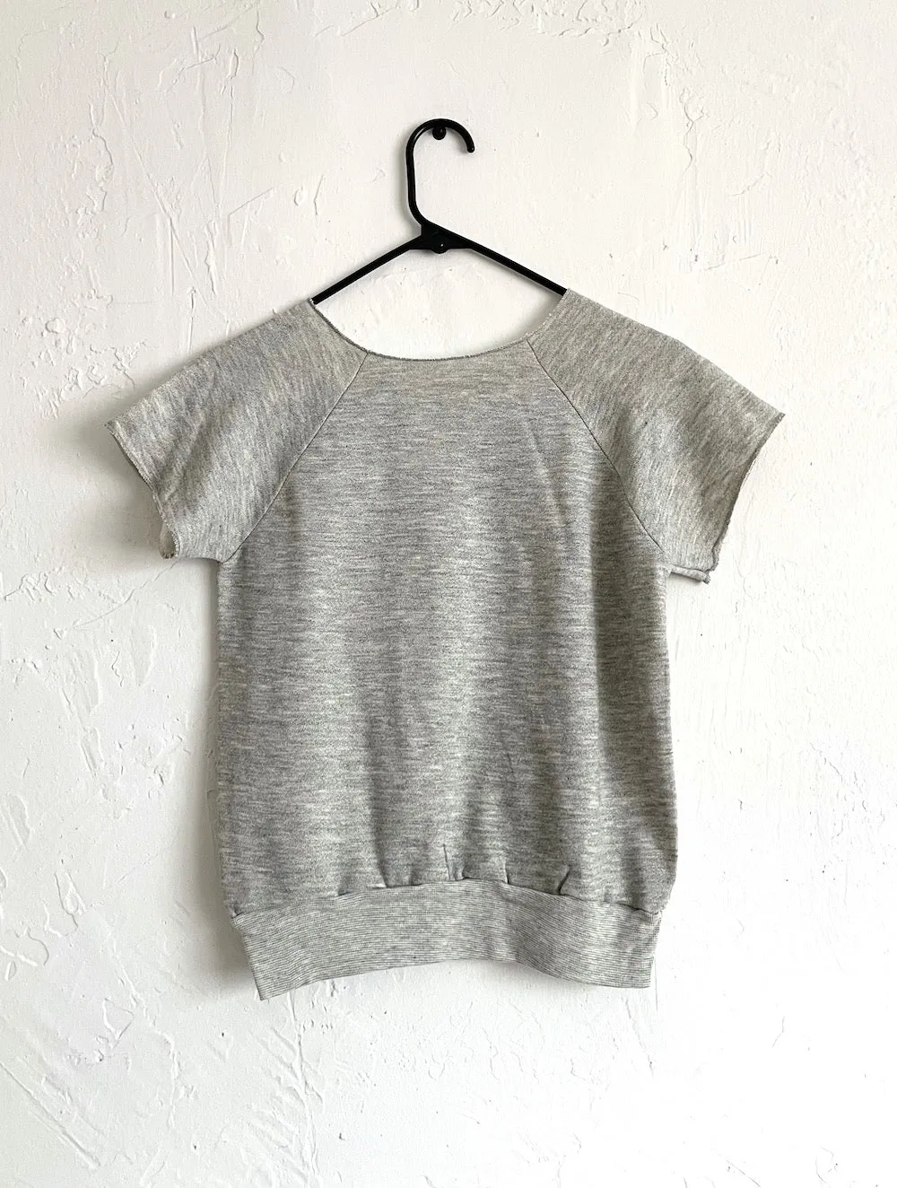 Vintage 80s Culture Club Grey Sleeveless Sweatshirt - Size Extra Small/Small