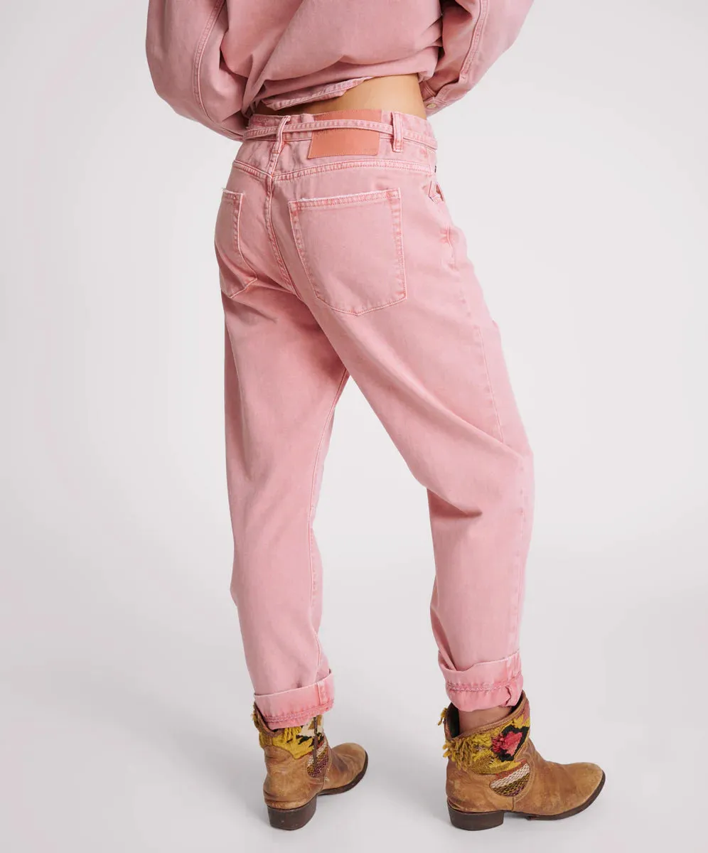 VINTAGE RED BANDIT LOW WAIST BOYFRIEND JEANS