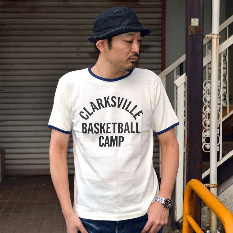 WAREHOUSE "4059 CLARKSVILLE" Ringer T-shirt