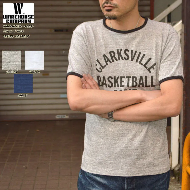 WAREHOUSE "4059 CLARKSVILLE" Ringer T-shirt