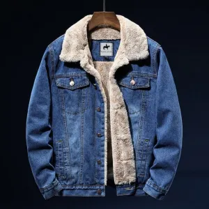 West Louis American Cowboy Denim Jacket