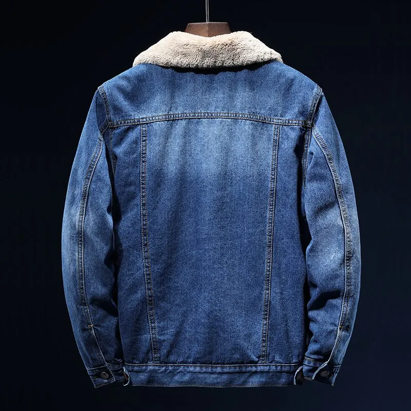 West Louis American Cowboy Denim Jacket