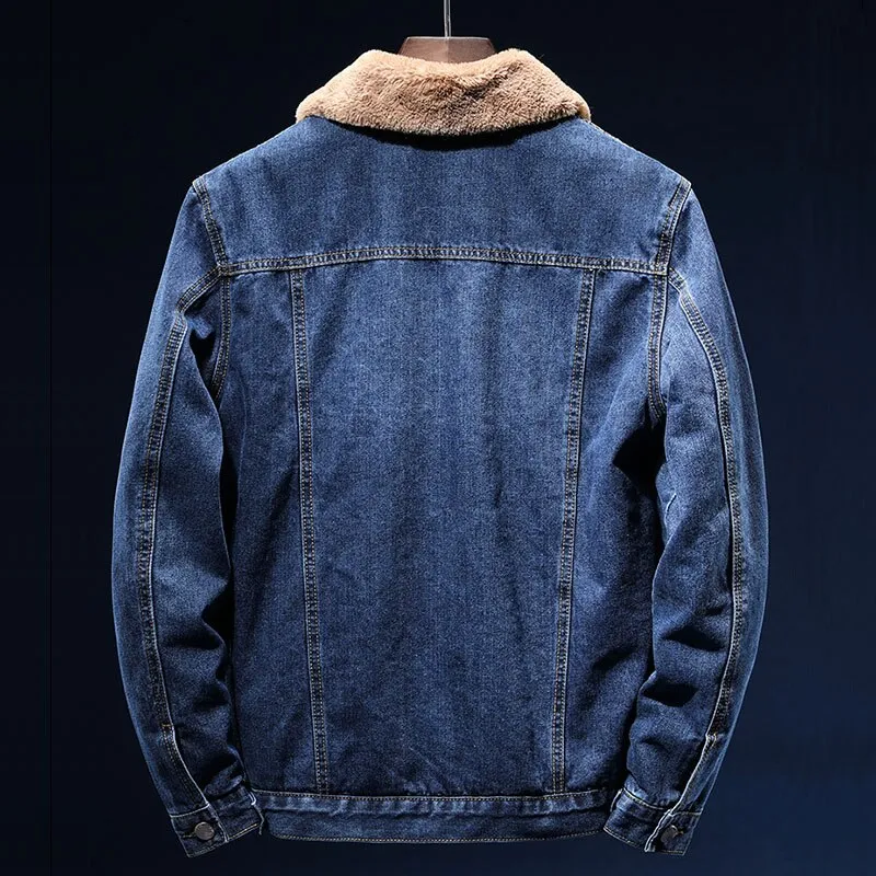 West Louis American Cowboy Denim Jacket