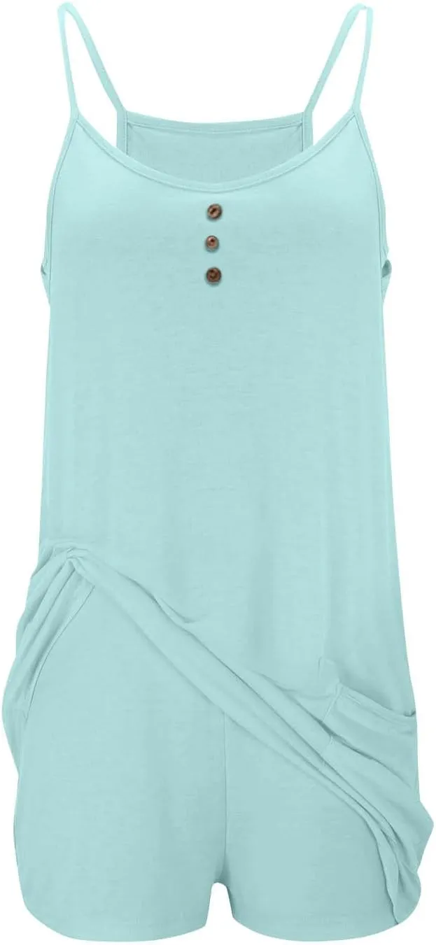 Women Summer Mini Dress Sleeveles Athletic Dress with Shorts Casual Sundress Comfy Loose Tennis Dress with Pockets